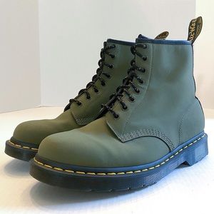 Dr. Martens 1460 8-Eye Broder Mid Calf Boots EUC